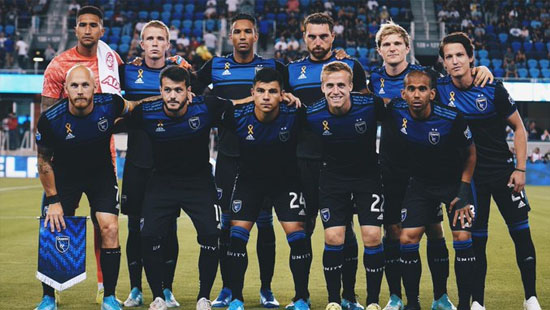 San Jose Earthquakes team, under inspirational leadership of Jerry Lynch